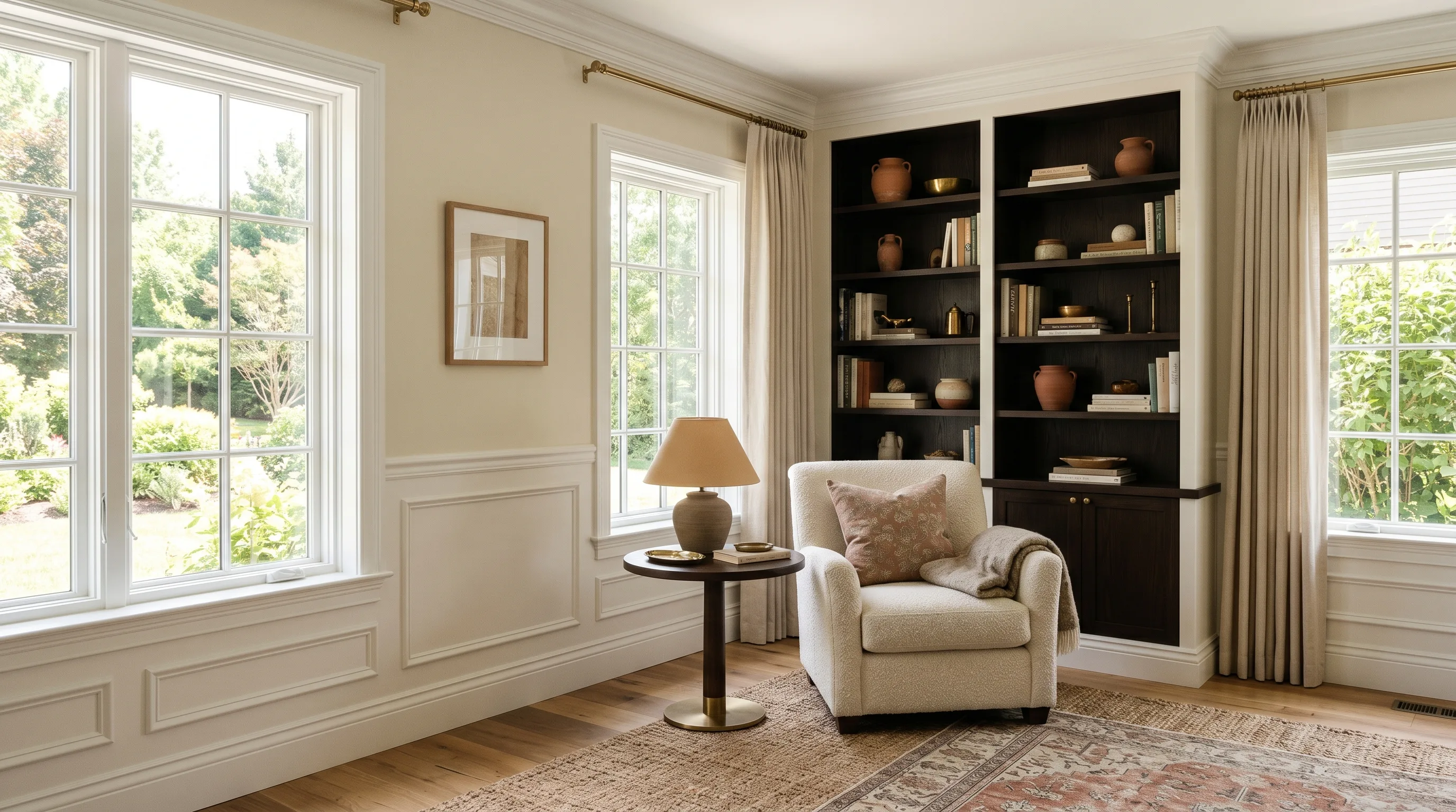 Custom finish carpentry and trim in a Barrie home