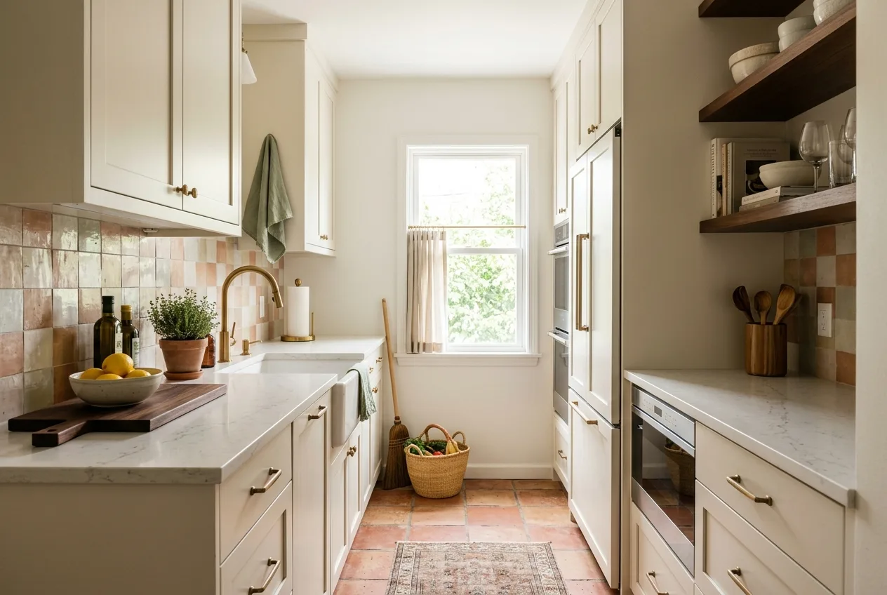 Small galley kitchen renovation